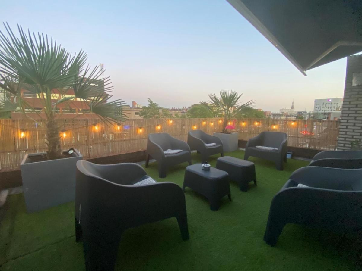 The Jungle - Duo Studio With Kingsize Terrace Groninga Esterno foto