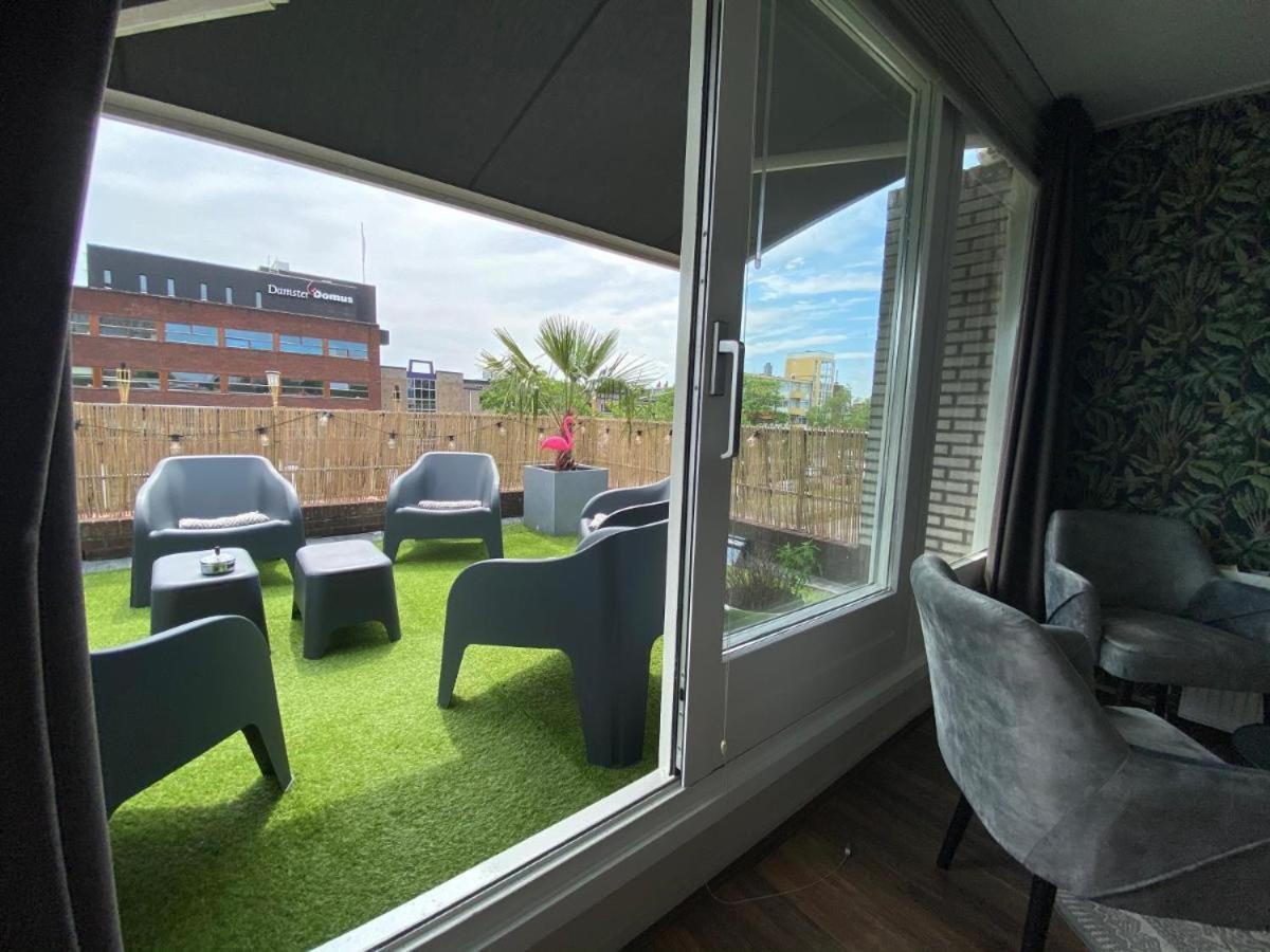 The Jungle - Duo Studio With Kingsize Terrace Groninga Esterno foto